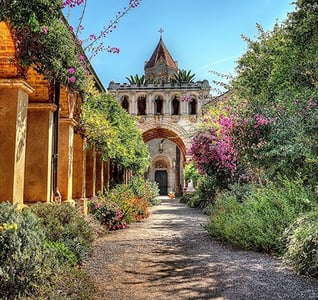 The monastere on Ile saint honorat. It doesn't get better than that