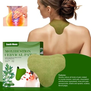 Parche de moxa cervical