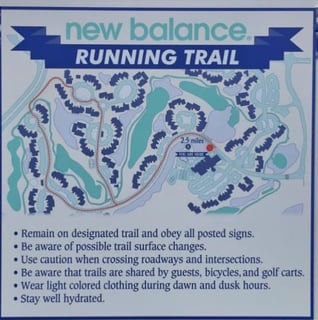 Disney's Old Key West Resort Running Trail