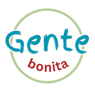 logo de la marca con el texto gente bonita