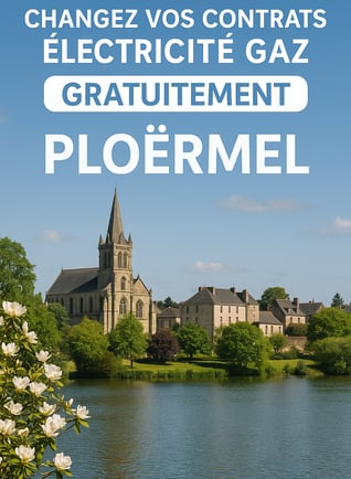 Courtier infographie pour contrat ploermel electricité gaz