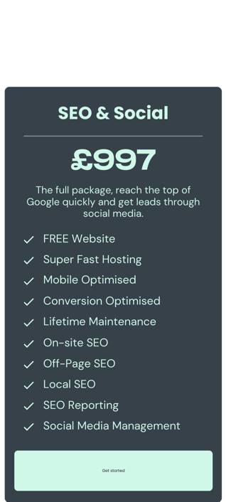 seo & social media management package