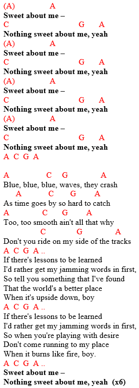 Gabriella Cilmi - chords and lyrics