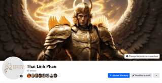 capture écran page facebook
