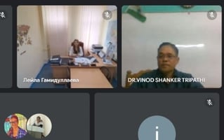 "A virtual conference by SSHIRD where a Delegate from Russia joined for the conference"'