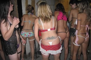 a group of women in underwear and underwear