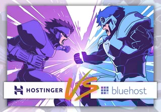 hostinger bluehost online hosting platforms create your own site