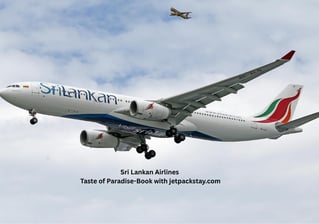 Sri Lankan Airlines flight from LHR to CMB