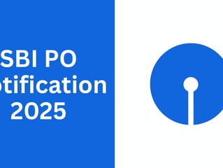 sbi po notification