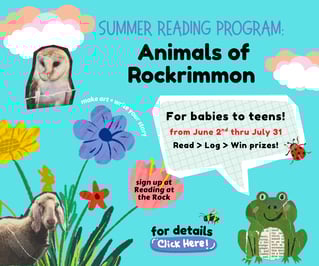 Summer Reading Program at Reading at the Rocks
