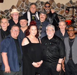 Experience the energy of The Departed Band, a six-piece group performing live, Montgomery CountyPa