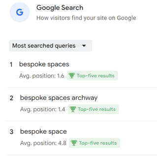 a number of different types of search engine search