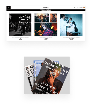 Visual printed albums trend