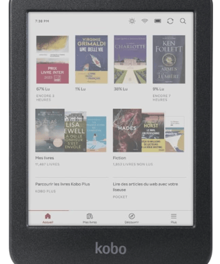 Kobo Clara Colour | Liseuse eBook Couleur | Écran Couleur E Ink Kaleido™ 3 sans Reflets de 6" | Opti