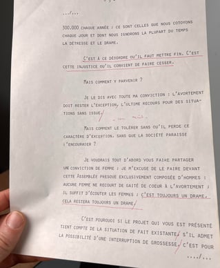 Simone Veil Discours Sébastien BOUCARD