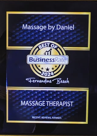 Best massage award in Fernandina Beach