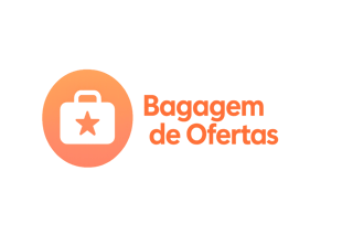 Bagagem de ofertas logo