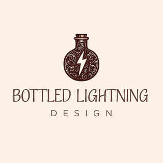 bottledlightningdesign logo