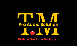 T M Pro Audio Solution logo