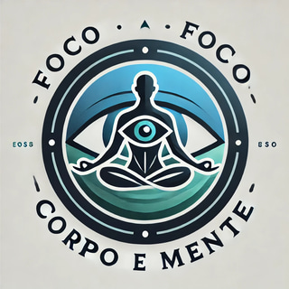 Foco, corpo e Mente logo