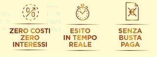 Finanziamento senza interessi