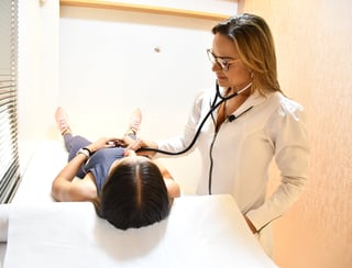avaliando coração da paciente