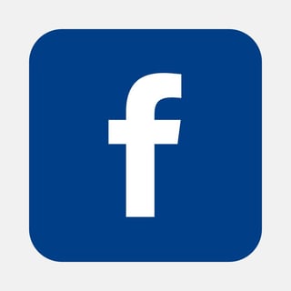 facebook icon in blue