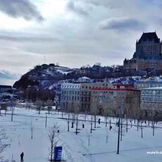 Château Frontenac, Place des canotiers.