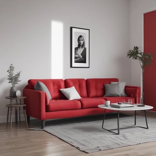 Bright living room with modern inventory
