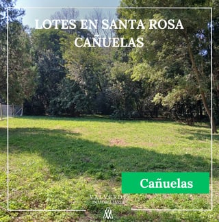 lote en santa rosa cañuelas