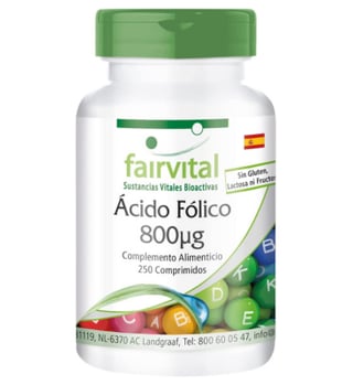 vitamina B9 acido fólico embarazo