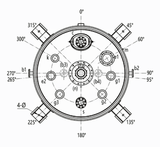 glass lined chemical reactor / vessel / storage tanks
