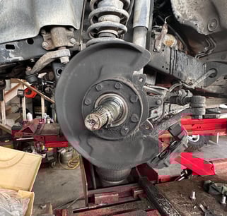 Brake pad and rotor replacement