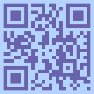 Hair Salon Scarborough a qr coder with a blue background