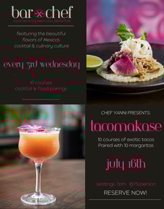 Best Tacos Chicago - Tasting Menu - Best Margaritas - BarXChef