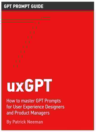 Cover of book "uxGPT"