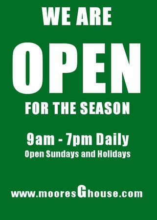 WE ARE OPEN!!
