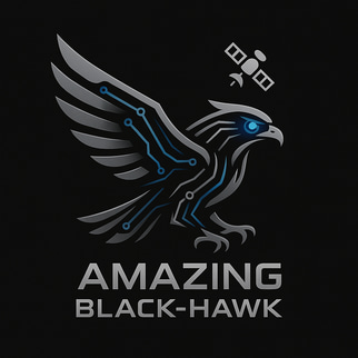 AMAZING BLACK-HAWK logo
