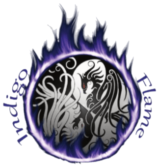 Indigo Flame logo