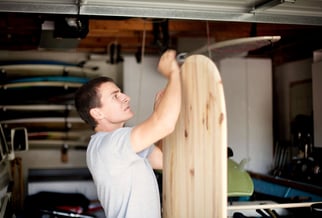 planche de surf en paulownia