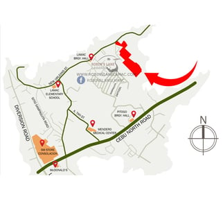 Robins Lane Lamac Vicinity Map