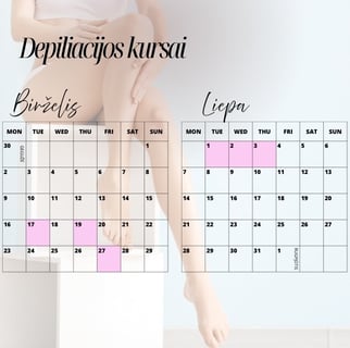 Depiliacijų kursai