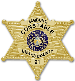Hamburg Borough Constable Badge
