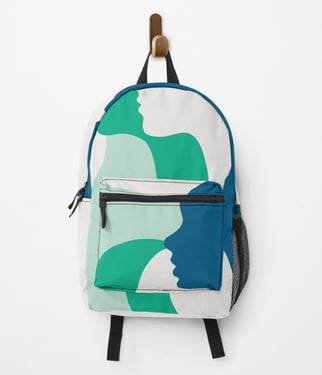 Women side by side Backpack
