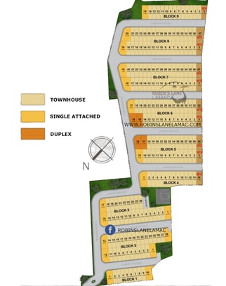 Robins Lane Lamac Subdivision Plan