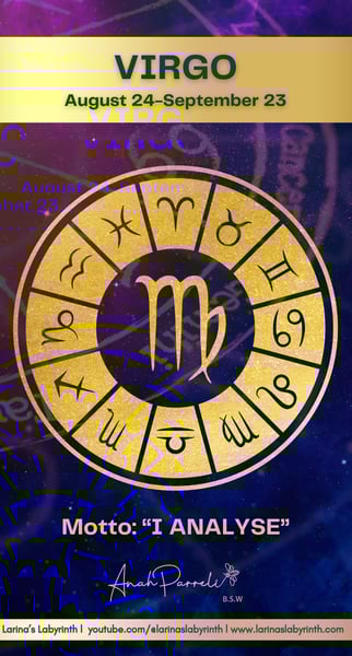 Sun Sign Virgo Motto I Analyse