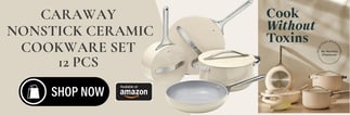 a collection of cookware
