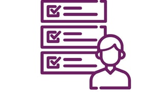a person with a checklist on their list of tasks
