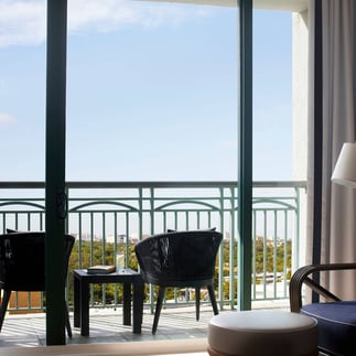 view from balcony in The Ritz-Carlton Coconut Grove, Miami