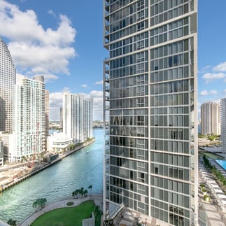 view of the city and the water from Hotel Beaux Arts, Autograph Collection 